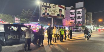 Polres Tanjungbalai Sisir Titik Rawan Kejahatan