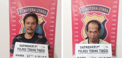 Dua Pria Ini Pelaku Pembunuhan di Bandar Khalipah 