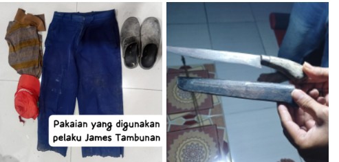 Barang bukti yang diamankan