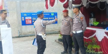 Sipropam Polres Tanjungbalai Cek Kesiapan Pospam dan Pos Terpadu
