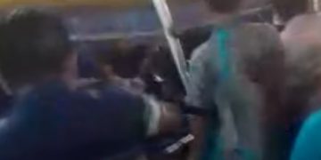 Wahana Permainan Kora-kora di Pasar Malam Kisaran Terbelah, Pengunjung Histeris