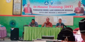 Camat Kunjungi SMPN 2 Meranti