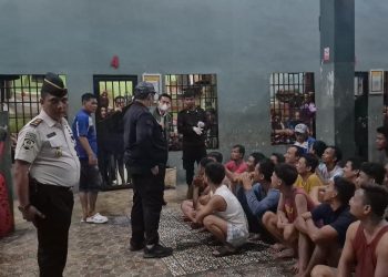 Lapas Lab Ruku Gelar Razia Gabungan.