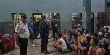 Lapas Lab Ruku Gelar Razia Gabungan.