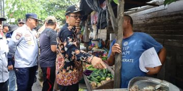 Walikota Tanjungbalai Imbau Pedagang di Sekitar Pasar Bahagia Pindah ke Lapak Resmi