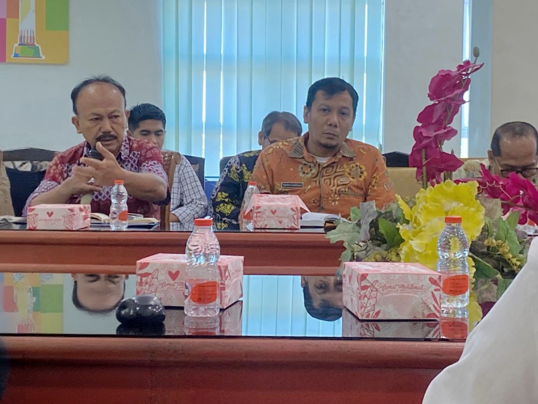 Sekdako Tebing Tinggi Pimpin Rapat Kerja TPID