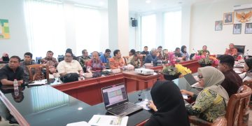 Sekdako Tebing Tinggi Pimpin Rapat Kerja TPID