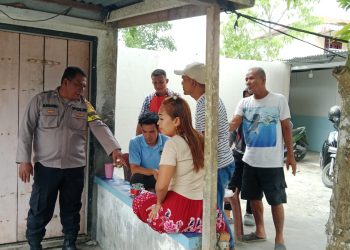 Bhabinkamtibmas Tanjungbalai Selatan Ajak Warga Perangi Judi Online dan Narkoba