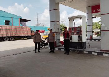 Polres Tanjungbalai Jamin Keamanan dan Kelancaran Arus BBM di SPBU