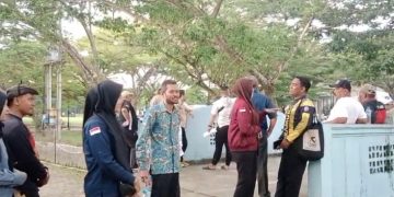 Panitia Jamcab Asahan Tinjau Lokasi Bumi Perkemahan di Hutan Kota