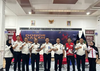 Lapas Labuhan Ruku  dan PMI Batubara Gelar Donor Darah