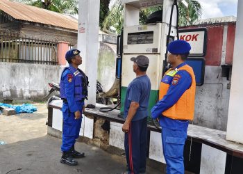 Satpolairud Polres Tanjungbalai Perketat Pengawasan di SPBN