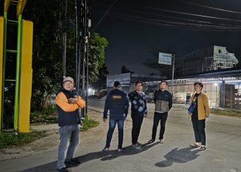 Personel Satreskrim Polres Tanjungbalai Sisir Lokasi Rawan Kriminalitas