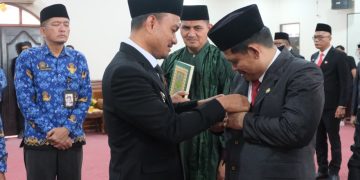 Wali Kota Tanjungbalai Lantik 11 Pejabat Tinggi Pratama