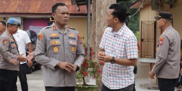 Kapolres Tanjungbalai Resmikan 4 Unit Rumah Dinas Polsek Teluk Nibung