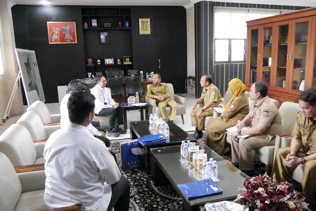 PT Taspen Cabang Medan Temui Wali Kota Tanjungbalai