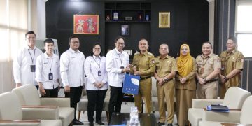 PT Taspen Cabang Medan Temui Wali Kota Tanjungbalai