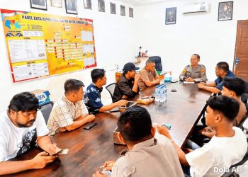 Polsek Datuk Bandar Gandeng Tokoh Pemuda dan Masyarakat