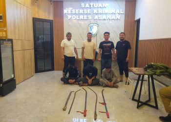 Polres Asahan Ungkap Kasus Percobaan Pemerasan dan Curas