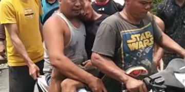 Pengendara Sepedamotor di Asahan Terserempet Kereta Api