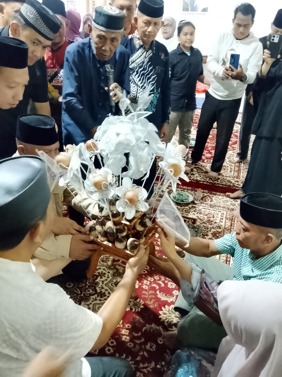 Kwarcab Asahan Gelar Upah-upah 1 Calhaj Anggota Pramuka