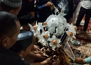 Kwarcab Asahan Gelar Upah-upah 1 Calhaj Anggota Pramuka