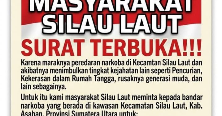 Surat Terbuka untuk Bandar Sabu: "Hentikan atau Kami Perangi..!