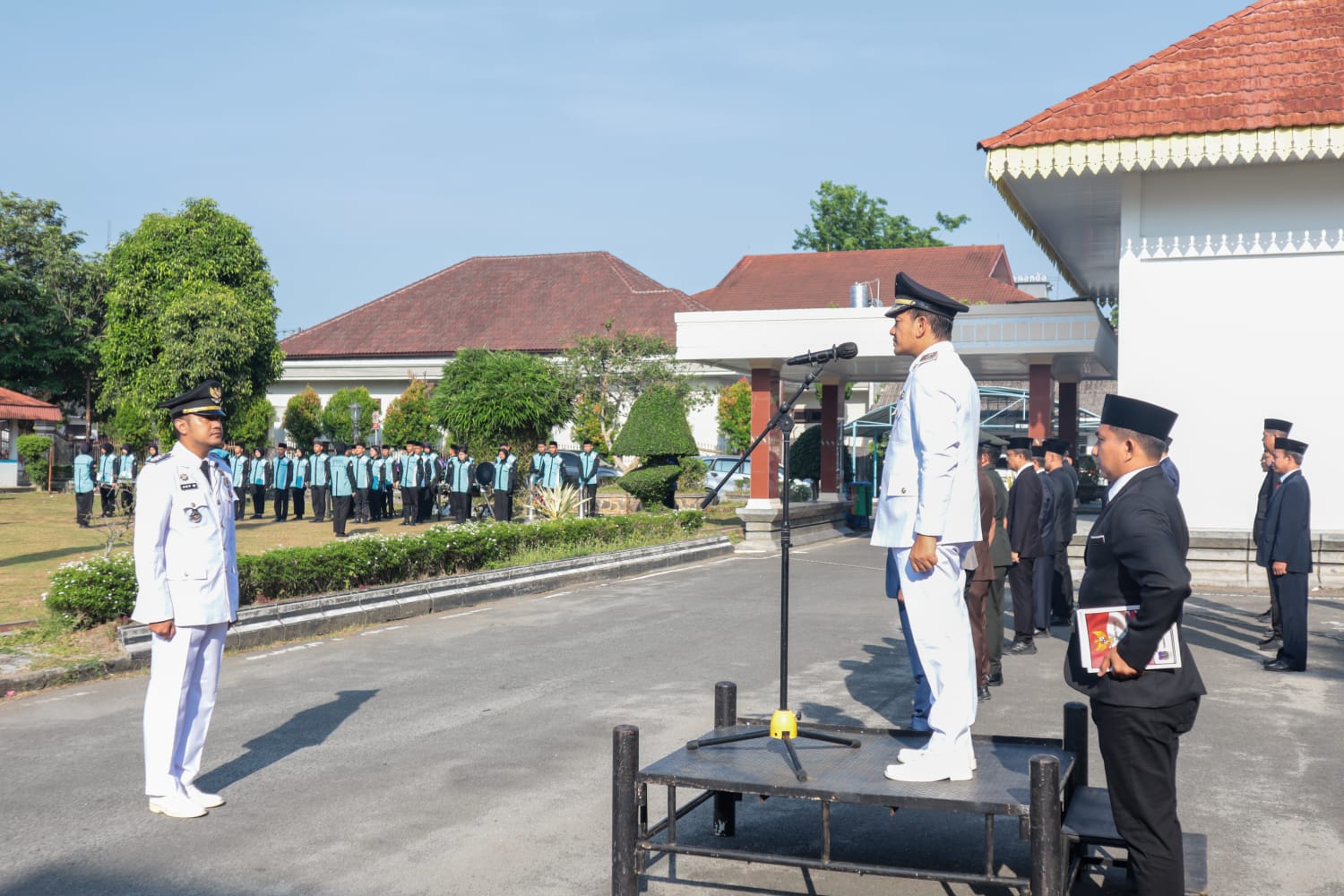 Wali Kota Tebing Tinggi Pimpin Upacara Peringatan ke 30 Hari Otonomi Daerah