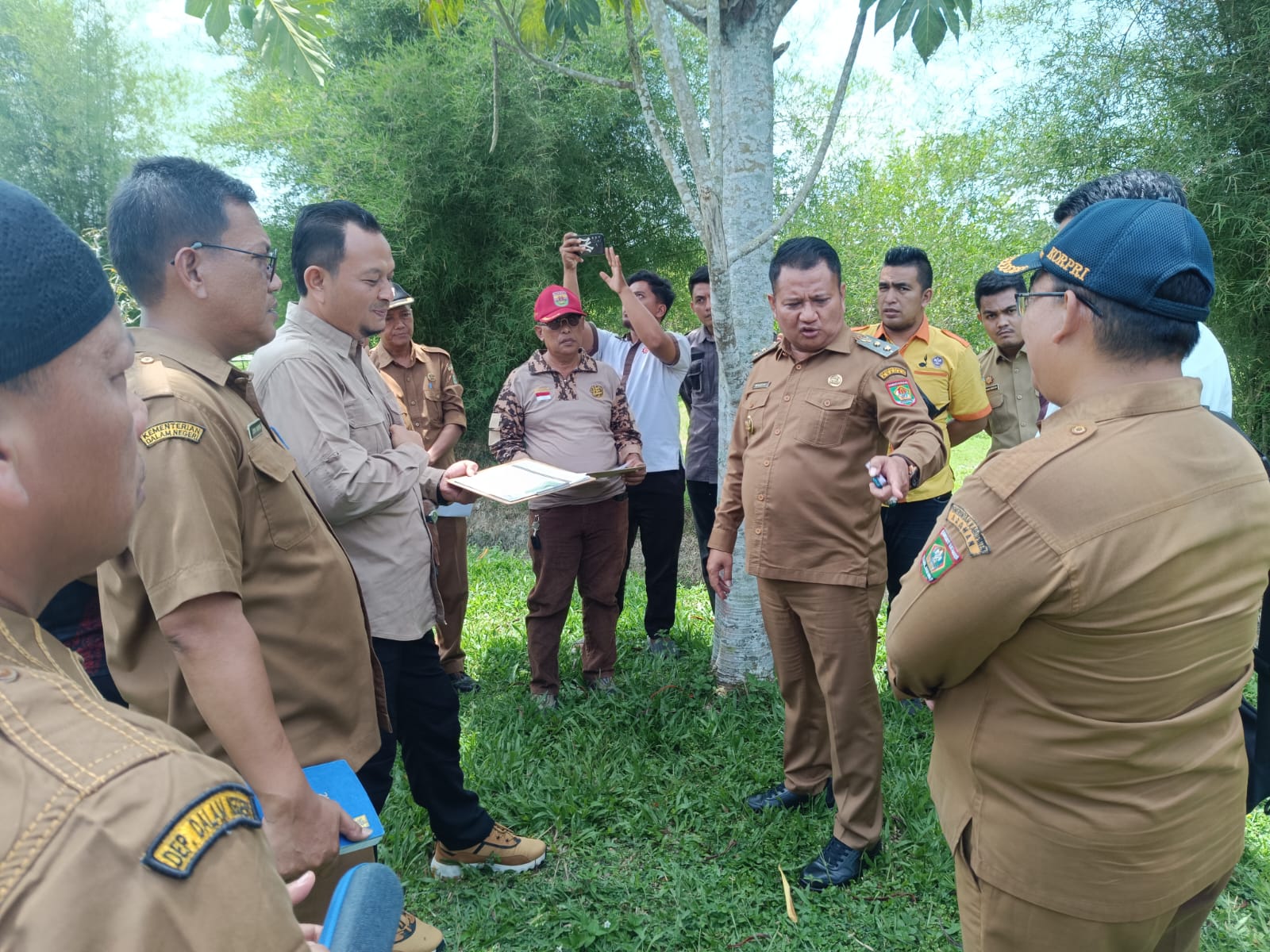 Wabup Asahan Tinjau Kesiapan Jambore Cabang di Bumi Perkemahan Hutan Kota Kisaran