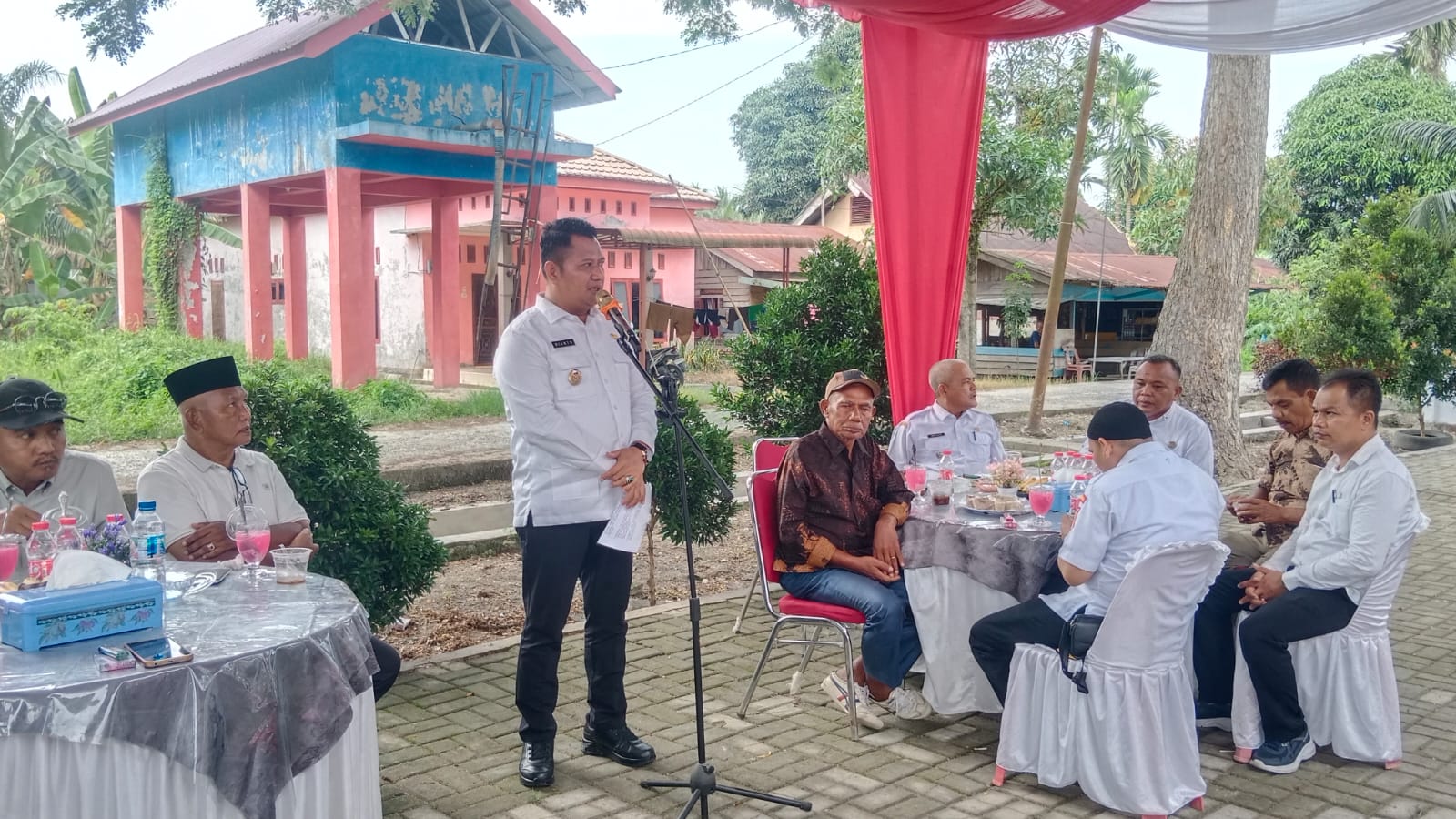 Wakil Bupati Asahan Hadiri Arisan Tim Pemenangan Taufik-Rianto di Kecamatan Sei Kepayang