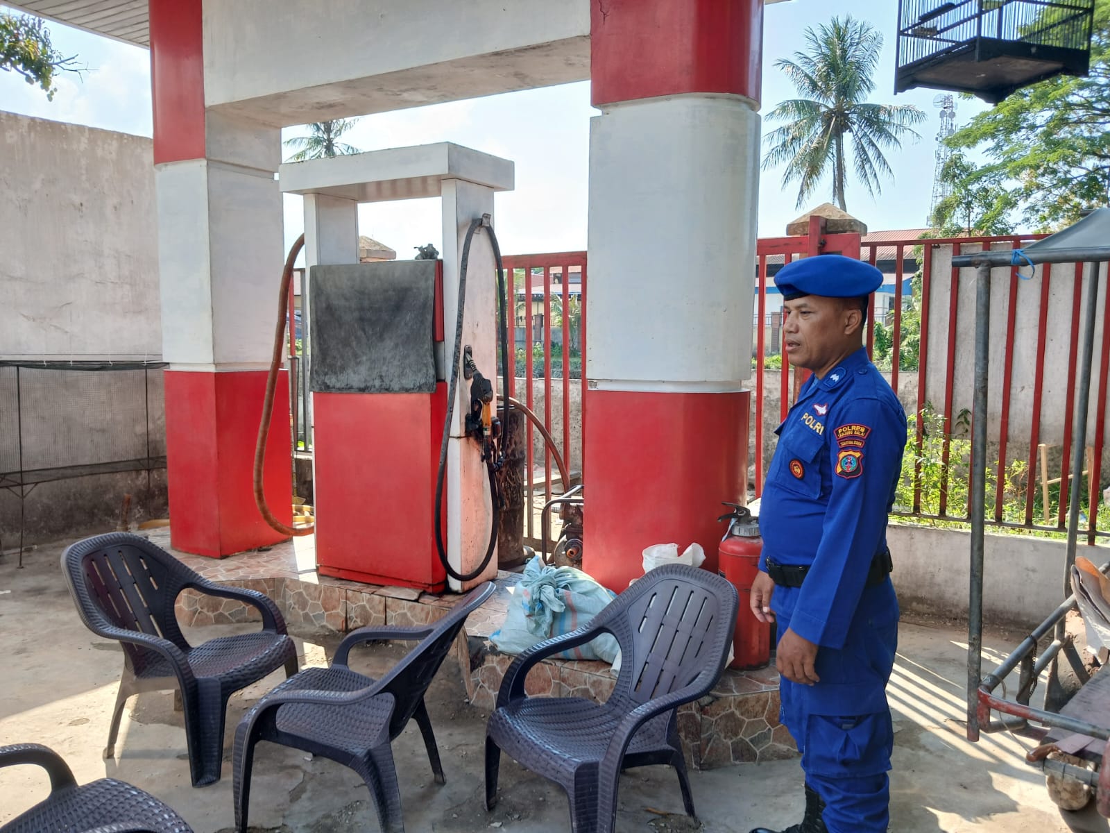 Satpolairud Polres Tanjungbalai Pastikan Nelayan Dapat BBM Bersubsidi