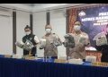 Polres Asahan Ringkus Kurir yang Bawa 20,752 Kg Sabu dan Puluhan Ribu Keping Cartridge Vape