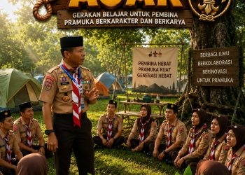 Pembina Kwartir Ranting Se-kabupaten Asahan, Antusias Ikuti Gelang Ajar