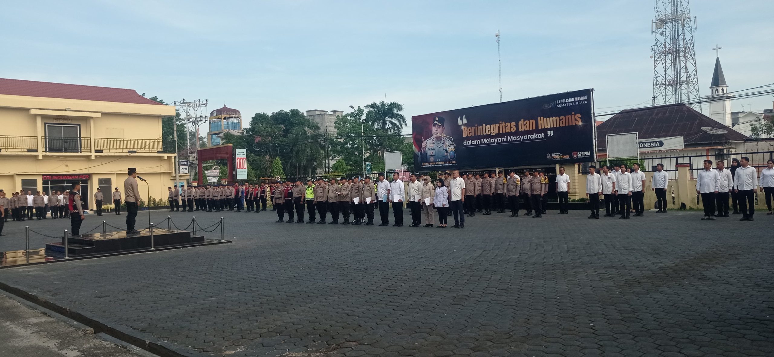 Ini Pesan Wakapolres Tanjungbalai Saat Pimpin Apel