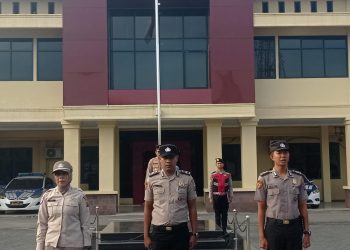 Ini Pesan Wakapolres Tanjungbalai Saat Pimpin Apel 