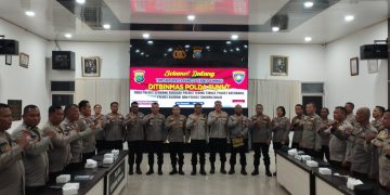 Sat Binmas Polres Tanjungbalai Hadiri Latkatpuan Polmas Polda Sumut