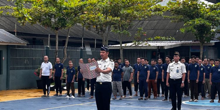 Lapas Labuhan Ruku Gelar Upacara Peringatan ke 118 Harkitnas 