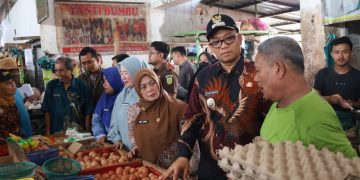 Plh Wali Kota Tanjungbalai Sidak Pasar Tradisional