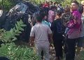 Ditabrak Kereta Api, Sopir Pajero di Tebing Tinggi Meninggal