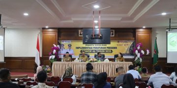 Plh Wali Kota Tanjungbalai Buka Sosialisasi Implementasi Perpres Nomor 46 Tahun 2025