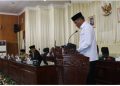 Rapat paripurna DPRD Batubara.