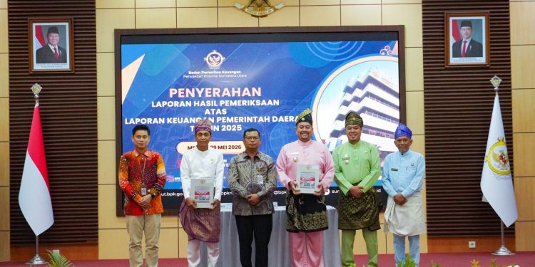 Bupati Batubara Terima LHP dari BPK RI Raih Opini WTP