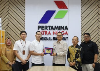 Plh Wali Kota Tanjungbalai Datangi Pertamina Patra Niaga Ragional Sumbagut
