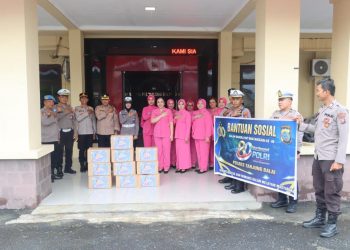 Sambut HUT Bhayangkara ke-80, Polres Tanjungbalai Sambangi Panti Asuhan dan Kaum Dhuafa