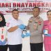 Polres Tanjungbalai Sumbang 88 Kantong Darah ke PMI