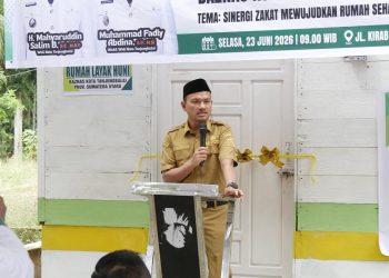 Wali Kota Tanjungbalai Resmikan 3 Unit Rumah Layak Huni Baznas