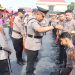 Kapolres Tanjungbalai Pimpin Sertijab Wakapolres dan Kenaikan Pangkat Personel
