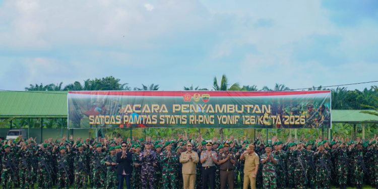 Bupati Batubara Sambut Kepulangan Prajurit Yonif 126/Kala Cakti.