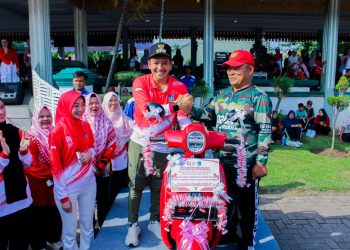Meriahkan Semarak HUT ke-81 Kemerdekaan RI, Ribuan Warga Tebing Tinggi Padati Lapangan Merdeka