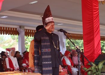 Walikota Tebing Tinggi Pimpin Upacara Peringatan Hut Ke-81 Kemerdekaan RI